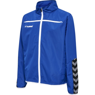 hummel Sport-Trainingsjacke hmlAUTHENTIC Training Jacket (wetterbeständige, Reißverschlusstaschen) dunkelblau Kinder