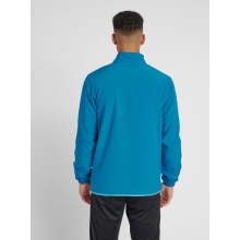 hummel Sport-Trainingsjacke hmlAUTHENTIC Micro Jacket (gewebter Stoff, Reißverschlusstaschen) tealblau Herren