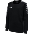 hummel Sport-Langarmshirt hmlAUTHENTIC Training Sweat (Sweatstoff, Rippbündchen) schwarz Kinder