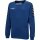 hummel Sport-Langarmshirt hmlAUTHENTIC Training Sweat (Sweatstoff, Rippbündchen) dunkelblau Kinder