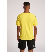 hummel Sport-Tshirt hmlLEAD Poly Jersey (Mesh-Material) Kurzarm gelb Herren