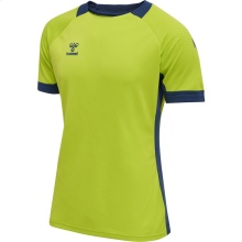 hummel Sport-Tshirt hmlLEAD Poly Jersey (Mesh-Material) Kurzarm lime Herren