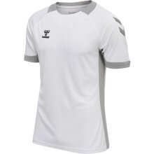 hummel Sport-Tshirt hmlLEAD Poly Jersey (Mesh-Material) Kurzarm weiss Herren