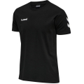 hummel Sport/Freizeit-Tshirt hmlGO Cotton (Baumwolle) Kurzarm schwarz Herren