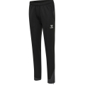 hummel Sporthose hmlLEAD Poly Pants (Seitentaschen, dehnbarer Sweatstoff) Lang schwarz Damen