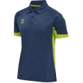 hummel Sport-Polo hmlLEAD Functional (Mesh-Material) Kurzarm darkblau Herren