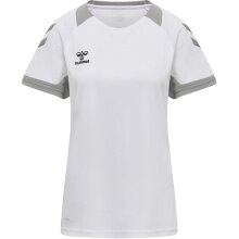 hummel Sport-Shirt (Trikot) hmlLEAD Poly Jersey (Mesh-Material) Kurzarm weiss Damen