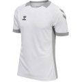 hummel Sport-Tshirt hmlLEAD Poly Jersey (Mesh-Material) Kurzarm weiss Kinder