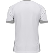 hummel Sport-Tshirt hmlLEAD Poly Jersey (Mesh-Material) Kurzarm weiss Kinder