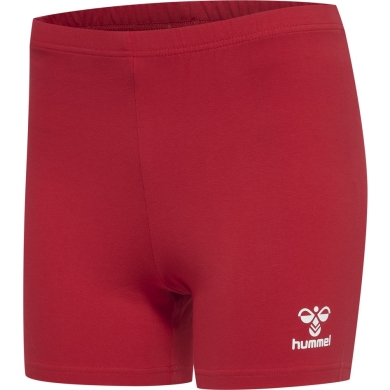 hummel Sport-Tight hmlCORE Volley Cotton Hipster (weicher, dehnbarer Jerseystoff) Kurz rot Damen