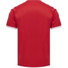 hummel Sport-Tshirt hmlCORE Volley Tee (Polyester, Jerseystoff) Kurzarm rot Herren