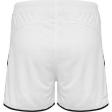 hummel Sporthose hmlAUTHENTIC Poly Shorts (leichter Jerseystoff, ohne Seitentaschen) Kurz weiss/schwarz Damen