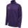 hummel Sport-Langarmshirt hmlCORE XK Half-Zip Poly Sweat (Polyester-Sweatstoff) violett/weiss Herren