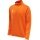 hummel Sport-Langarmshirt hmlCORE XK Half-Zip Poly Sweat (Polyester-Sweatstoff) orange Herren