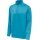 hummel Sport-Langarmshirt hmlCORE XK Half-Zip Poly Sweat (Polyester-Sweatstoff) hellblau Herren