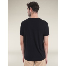 Icebreaker Wander-/Freizeit Tshirt Merino 150 Tech Lite III (100% Merinowolle) schwarz Herren