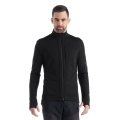 Icebreaker Wander-/Freizeitjacke Quantum III Zip-Jacke - Merinowolle, Stoffstärke 270 - schwarz Herren