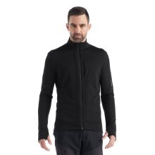 Icebreaker Wander-/Freizeitjacke Quantum III Zip-Jacke - Merinowolle, Stoffstärke 270 - schwarz Herren