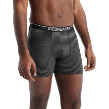 Icebreaker Boxershort Anatomica (Merinowolle) Unterwäsche gritstone heather grau Herren