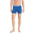 Icebreaker Boxershort Anatomica Print (Merinowolle) Unterwäsche lazuriteblau/navyblau Herren