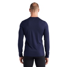 Icebreaker Unterwäsche Langarmshirt 200 Oasis LS Crewe - Merinowolle, enganliegend - navyblau Herren