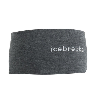 Icebreaker Stirnband 200 Oasis - Merinowolle - grau