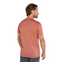 Icebreaker Funktions-Tshirt Merino 150 Tech Lite Tee Camp Essentials (Merinowolle) cedarrot Herren