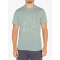 Icebreaker Funktions-Tshirt Merino 150 Tech Lite Tee Camp Essentials (Merinowolle) mossgrün Herren