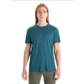 Icebreaker Wander-/Freizeit Tshirt Tech Lite II (100% Wolle, Stoffstärke 150 Ultralight) tealblau Herren