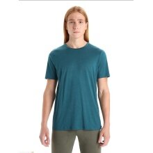 Icebreaker Wander-/Freizeit Tshirt Tech Lite II (100% Wolle, Stoffstärke 150 Ultralight) tealblau Herren