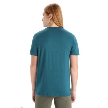 Icebreaker Wander-/Freizeit Tshirt Tech Lite II (100% Wolle, Stoffstärke 150 Ultralight) tealblau Herren