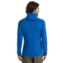 Icebreaker Hybrid-Kapuzenjacke Merinomix Quantum Hybrid Zip-Hoodie - blau Herren