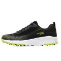 Icebug Winter-Trail-Laufschuhe NewRun BUGrip - mit 17 dynamischen Hartmetall-Spikes - schwarz/lime Damen