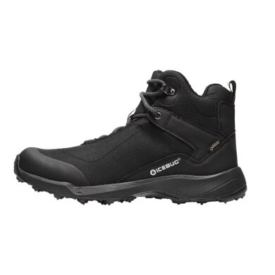 Icebug Winterschuhe Pace3 BUGrip GTX (wasserdicht, mit Spikes, weiter Leisten) schwarz Herren