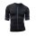 Iron-IC Bike T-shirt Hero Full Zip Kurzarm schwarz Herren