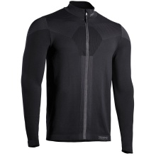 Iron-IC Techno Fleecejacke Maglia mit Reißverschluss - 2nd Layer Full Zip - schwarz Herren