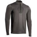 Iron-IC Fleecepullover Techno Maglia mit 1/2-Zip Reißverschluss - 2nd Layer - anthrazitgrau Herren