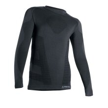 Iron-IC Funktionsunterwäsche Langarmshirt Thermic (warm, atmungsaktiv) schwarz Kinder