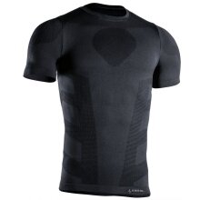 Iron-IC Funktionsünterwasche I-Soft Laufshirt Thermic Kurzarm schwarz Herren