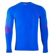 Iron-IC Funktionsunterwäsche Langarmshirt Performance royalblau Herren