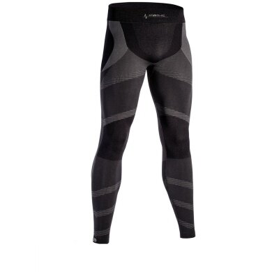 Iron-IC Laufhose Tight Performance Lang schwarz Herren