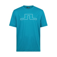 J.Lindeberg Tennis-Tshirt Bridge Graphic hellblau Herren