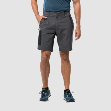 Jack Wolfskin Softshellshort Active Track dunkelgrau Herren