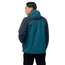 Jack Wolfskin Wander-Funktionsjacke Go Hike (wind-/wasserdicht) dunkelblau Herren