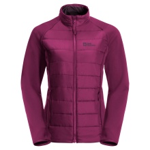 Jack Wolfskin Ganzjahresjacke Geisshorn 3in1 (wasser/winddicht, atmungsaktiv, warm) berryrot Damen