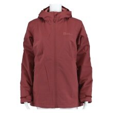 Jack Wolfskin Ganzjahresjacke Moonrise 3in1 2024 (wasser- winddicht, mit Fleece-Innenjacke) ockerrot Damen