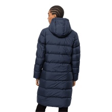 Jack Wolfskin Winter-Daunenmantel Frozen Palace Coat (winddicht,wasserabweisend,PFC-frei) dunkelblau Damen