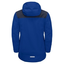 Jack Wolfskin Winterjacke Snowfrost 3in1 (wasser- und winddicht, warme Fleece-Innenjacke) blau Kinder