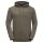 Jack Wolfskin Kapuzenpullover Essential (Bio-Baumwolle) olivegrün Herren