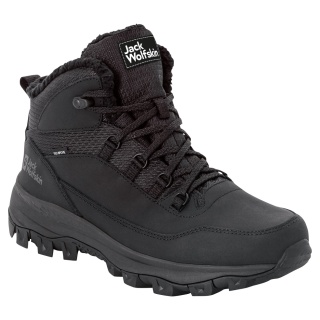 Jack Wolfskin Winterschuhe Everquest Mid Texapore (warm, wasserdicht, PFC-Frei) schwarz Herren